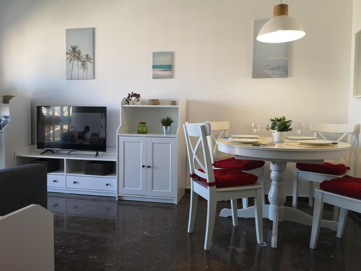 Apartamento 1ª Linea Playa Garaje Piscinas Terraza Torremolinos Exterior foto
